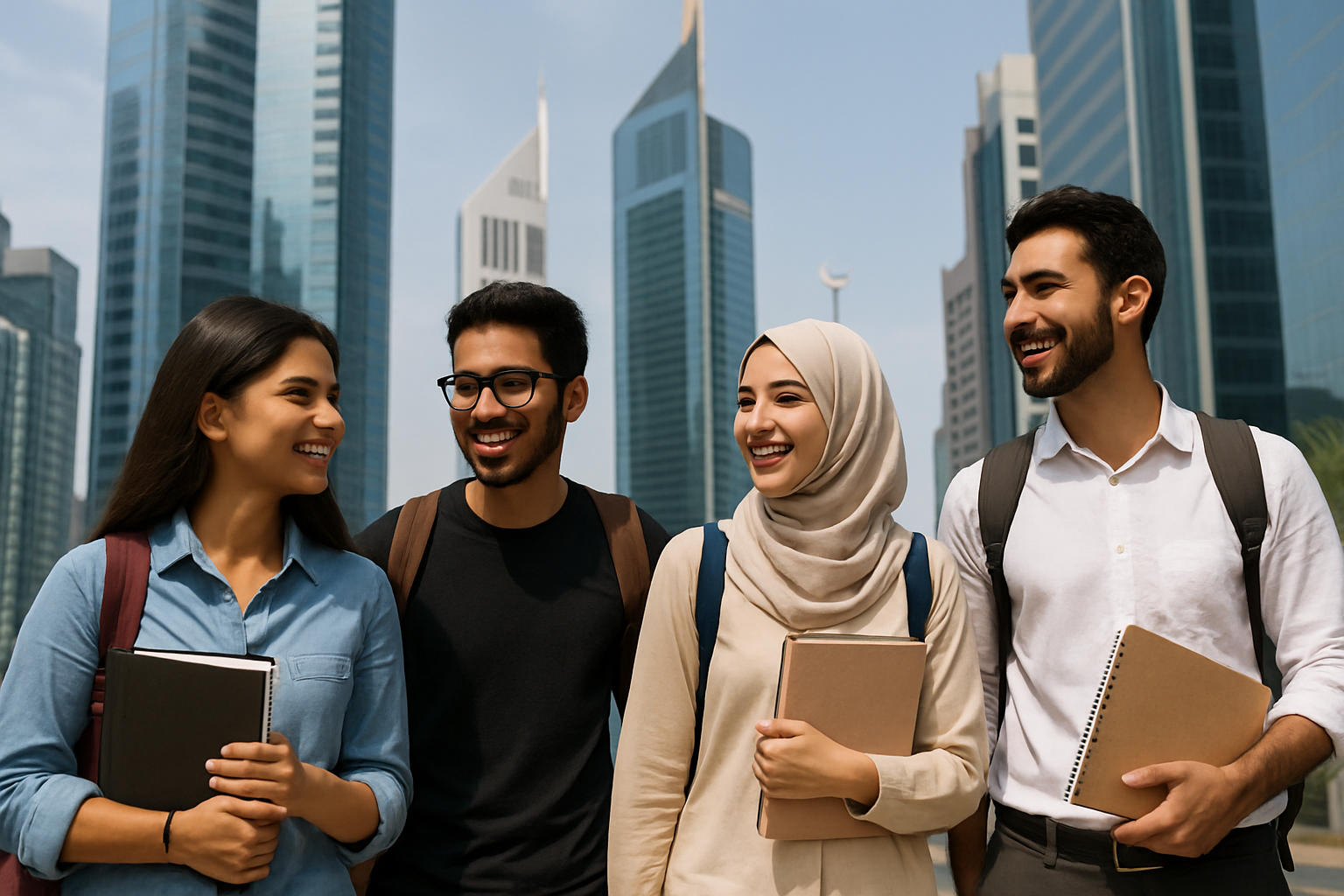 Students in Dubai 