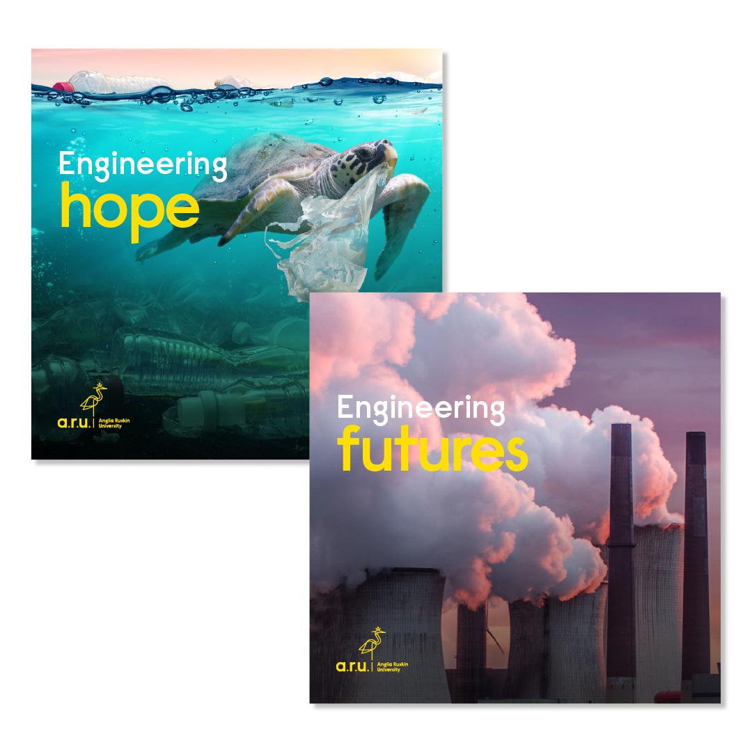 Anglia Ruskin square advert hope futures
