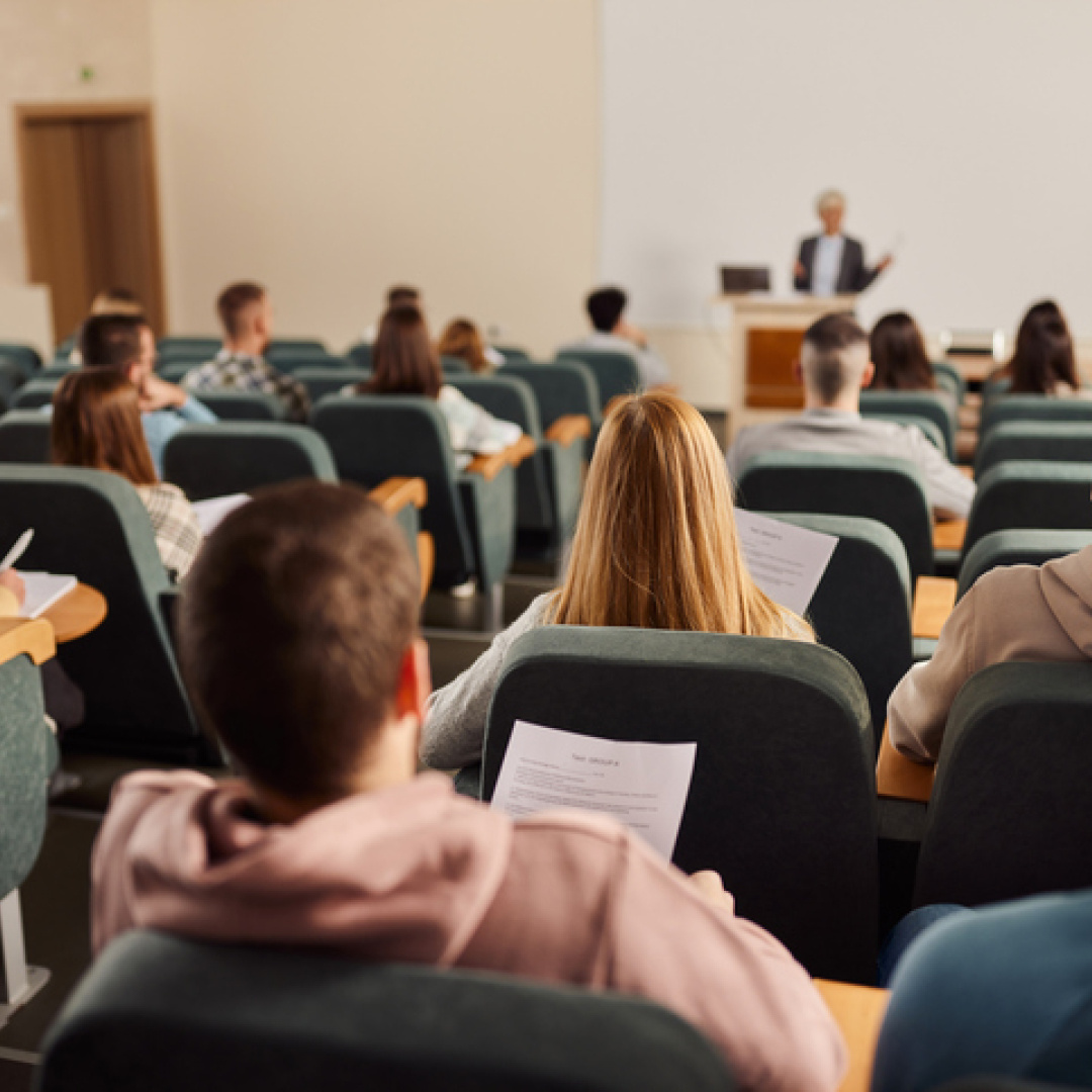 Students in lecture