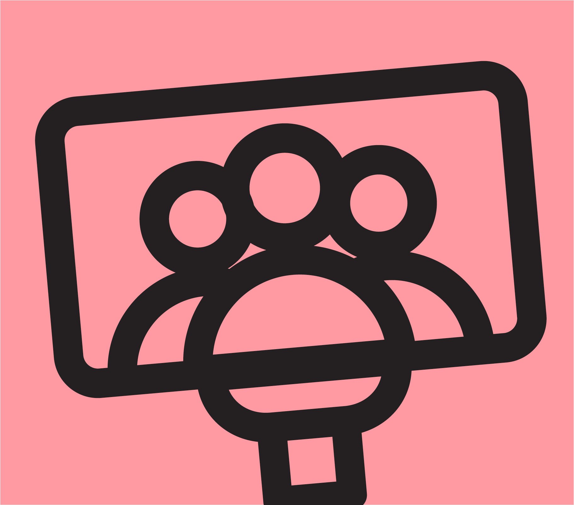 Selfie stick icon