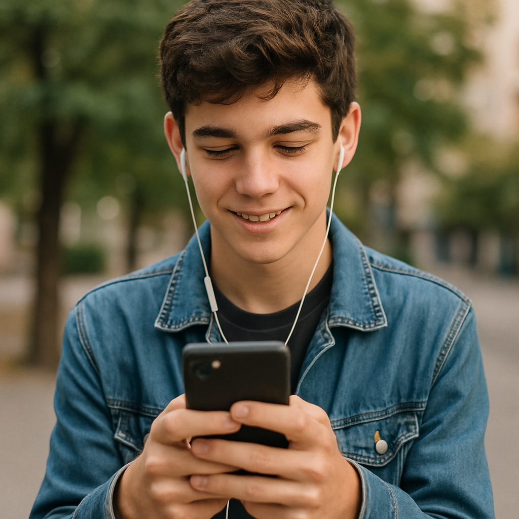 teen with a mobile-1